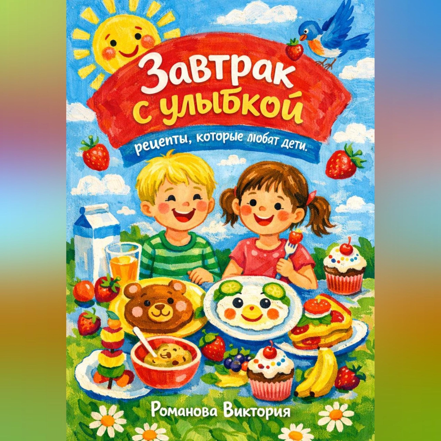 Обложка книги «Завтрак с улыбкой: рецепты, которые любят дети»