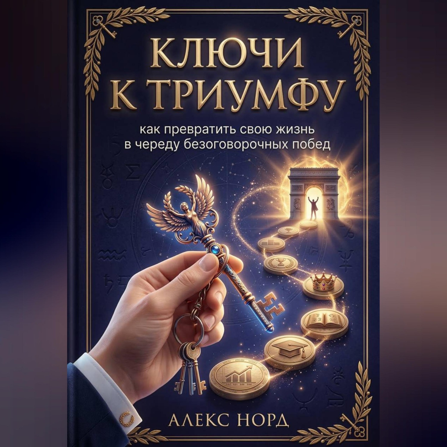 Обложка книги «Ключи к Триумфу: как превратить свою жизнь в череду безоговорочных побед»