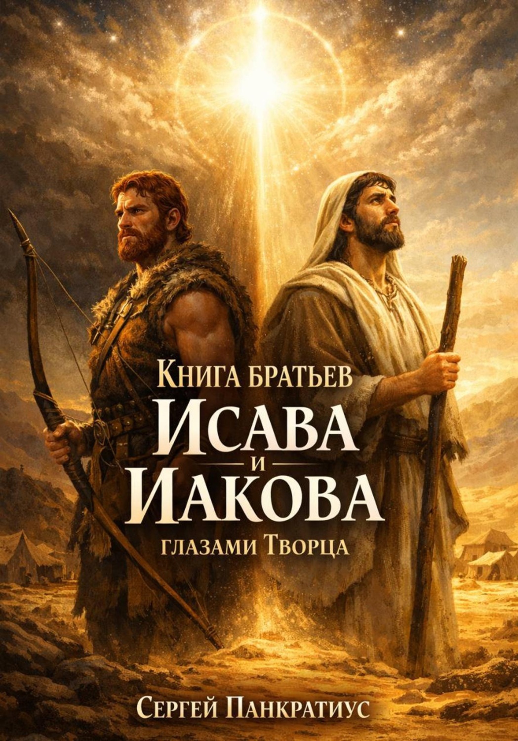 Обложка книги «Книга братьев Исава и Иакова глазами Творца»