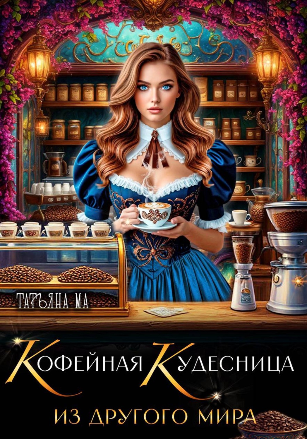 Обложка книги «Кофейная кудесница из другого мира»