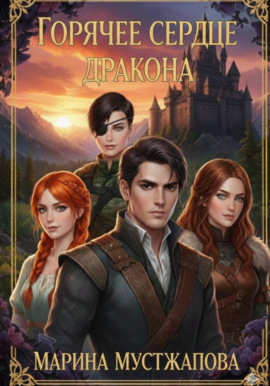 Обложка книги «Горячее сердце Дракона»