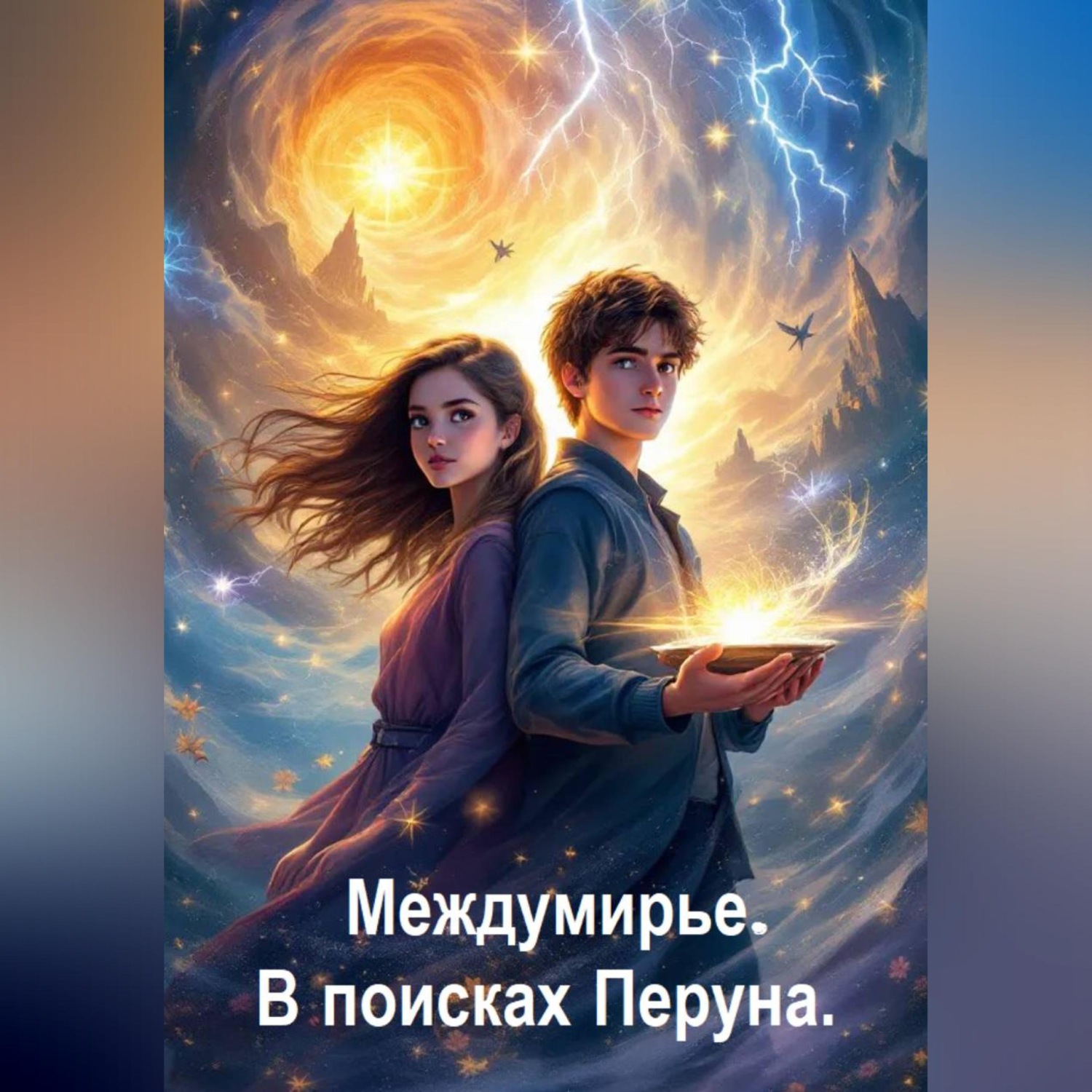 Обложка книги «Междумирье. В поисках Перуна.»