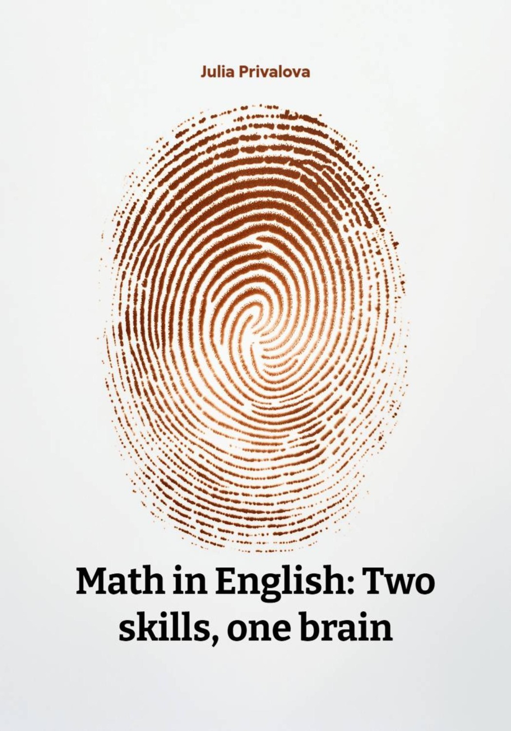 Обложка книги «Math in English: Two skills, one brain»