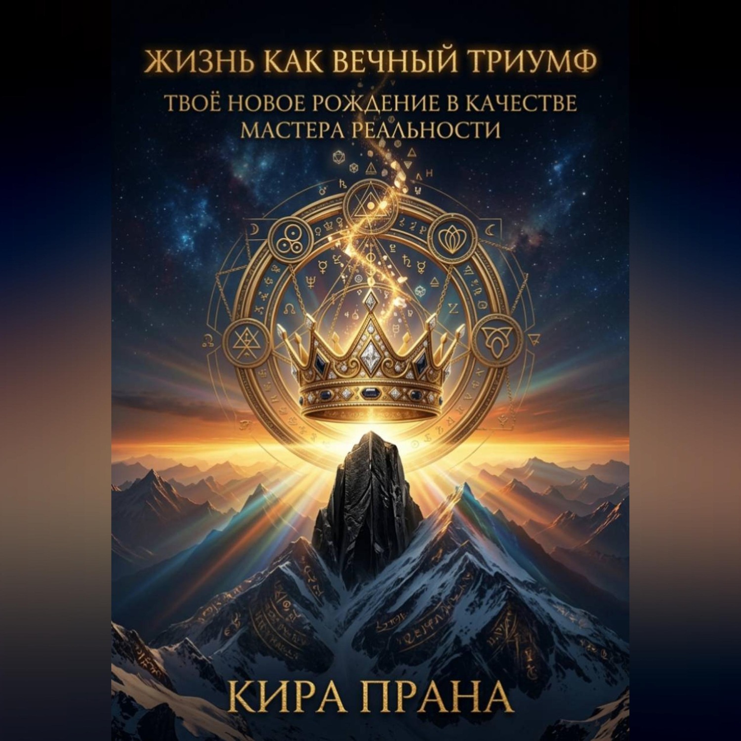 Обложка книги «Жизнь как Вечный Триумф: Твоё новое рождение в качестве Мастера Реальности»