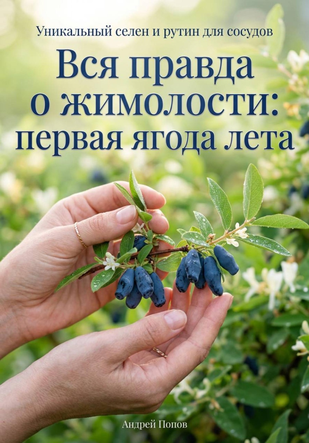 Обложка книги «Вся правда о жимолости: первая ягода лета»