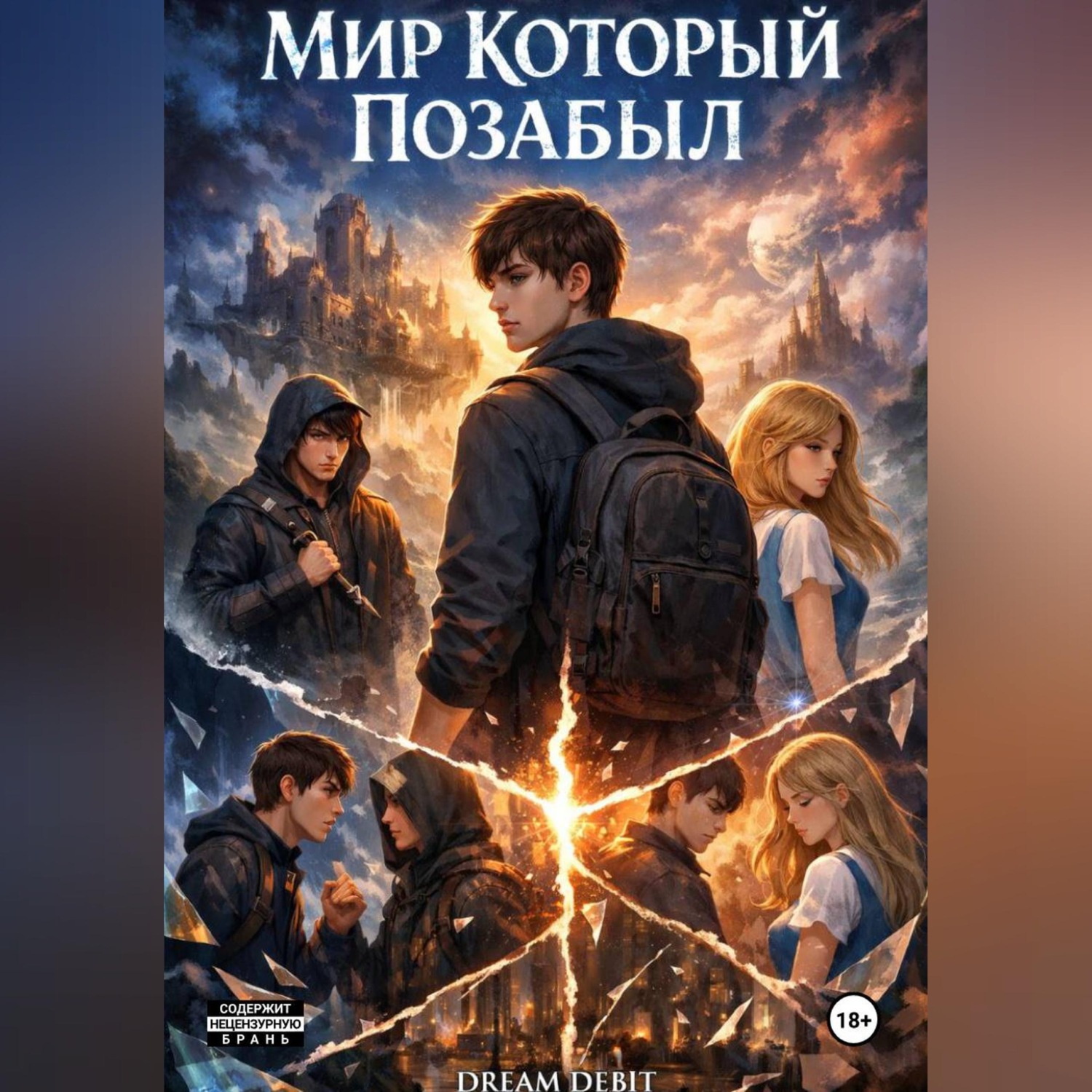 Обложка книги «Мир который позабыл»