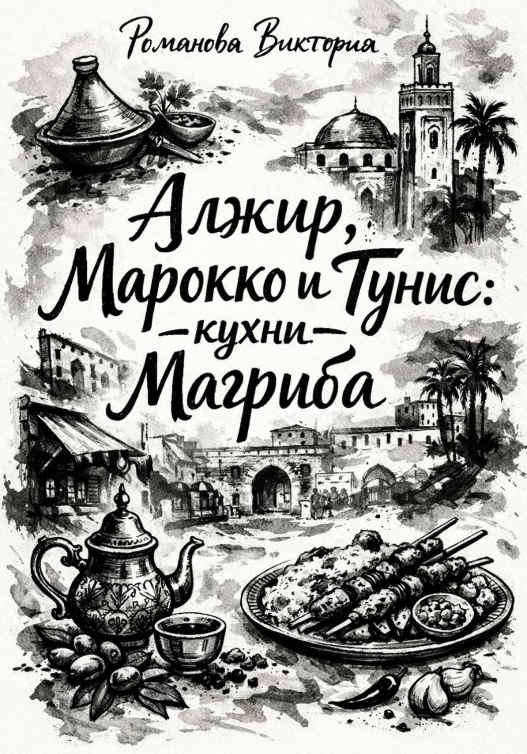 Обложка книги «Алжир, Марокко и Тунис: кухни Магриба»