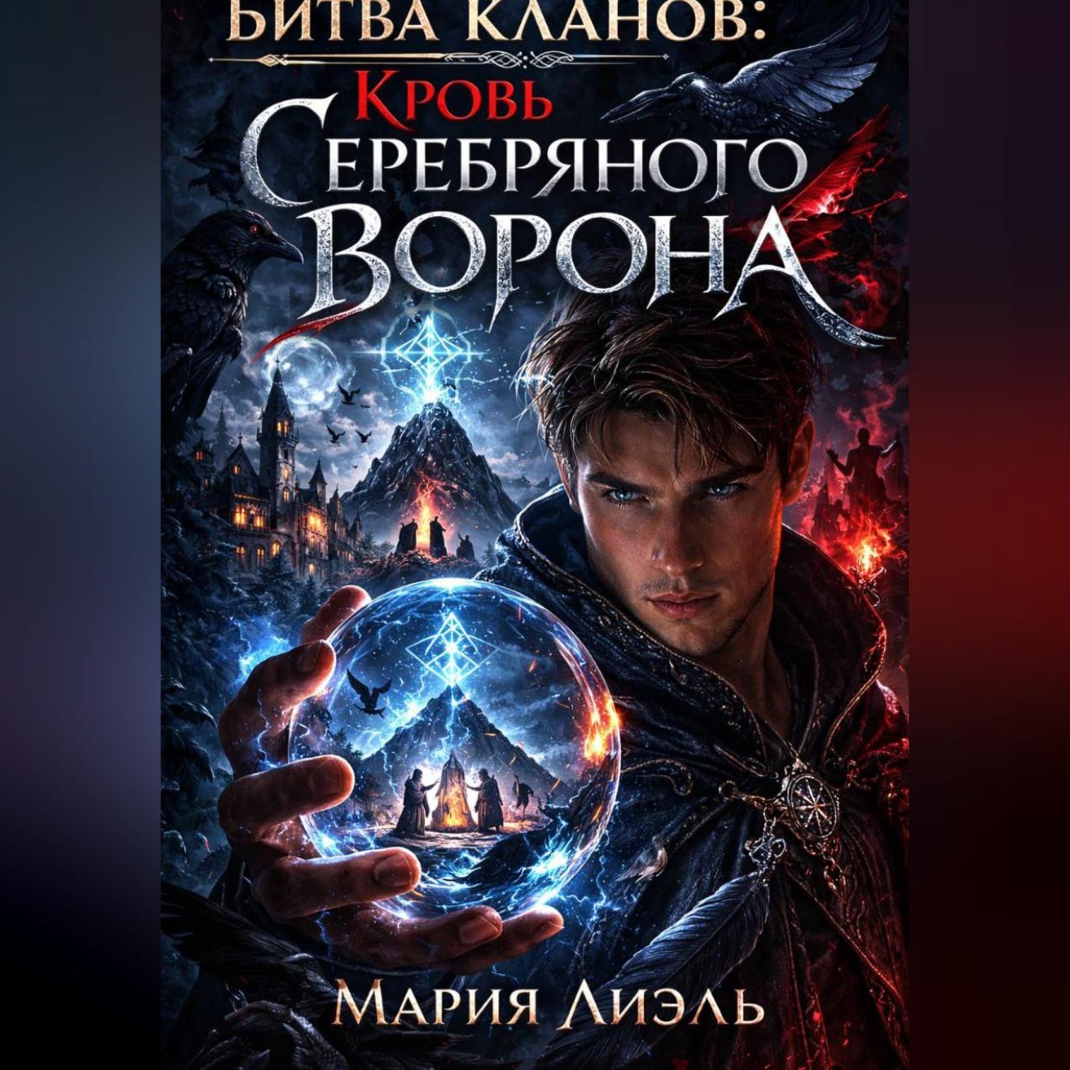 Обложка книги «Битва кланов: кровь Серебряного Ворона»