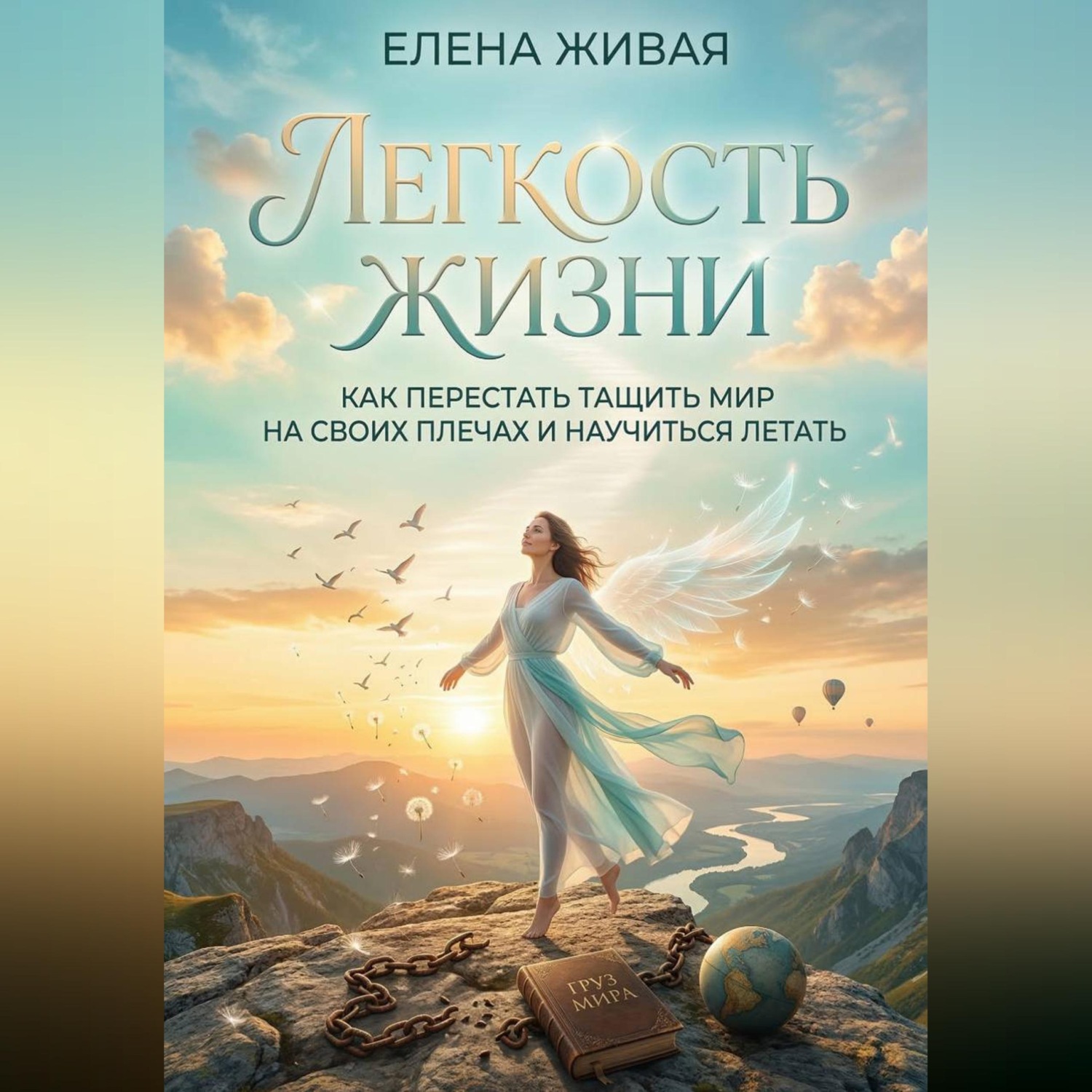 Обложка книги «Легкость Жизни: как перестать тащить мир на своих плечах и научиться летать»