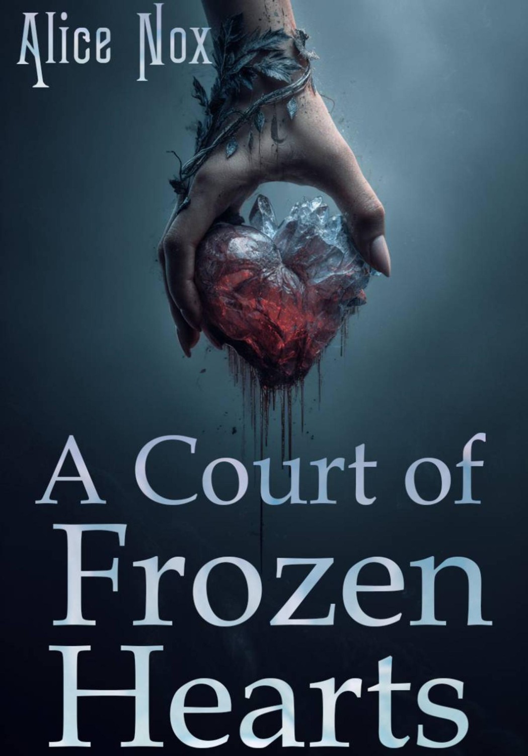 Обложка книги «A COURT OF FROZEN HEARTS»