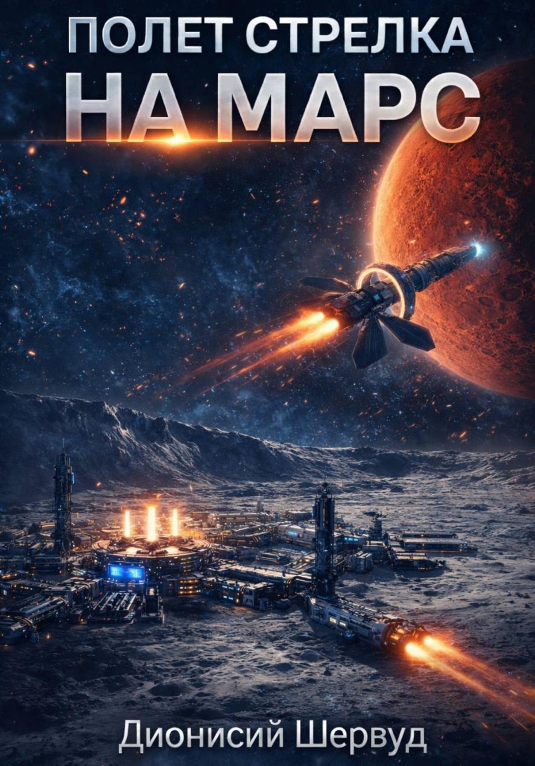 Обложка книги «Полёт Стрелка. На Марс»