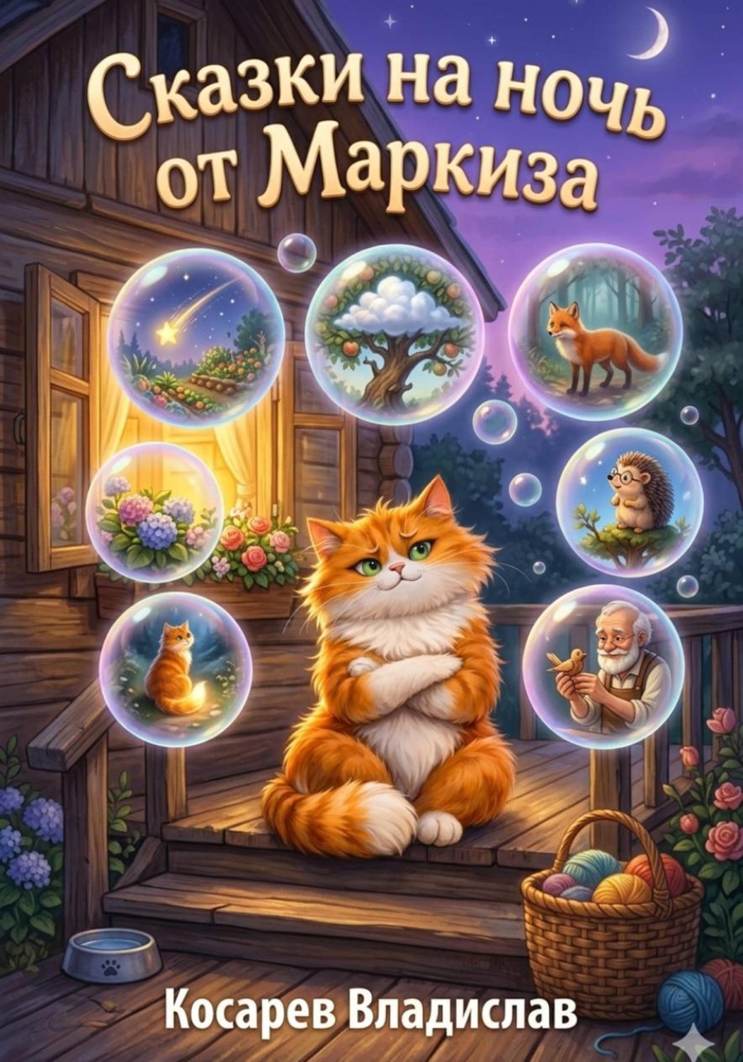 Обложка книги «Сказки на ночь от Маркиза»