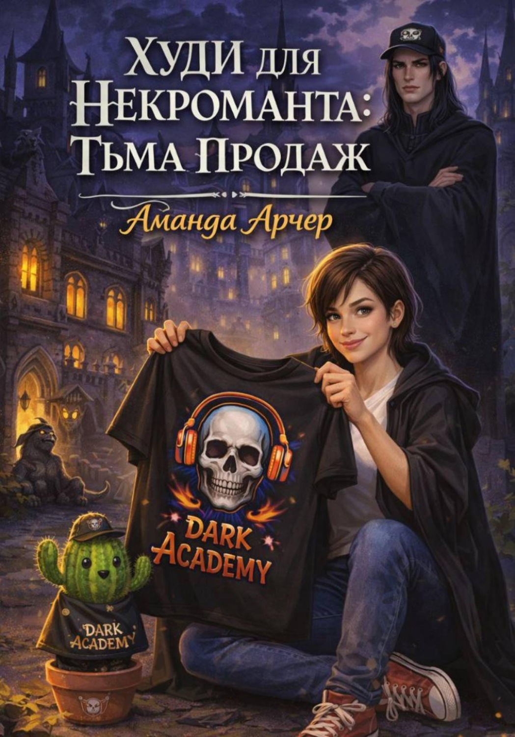 Обложка книги «Худи для некроманта: тьма продаж»