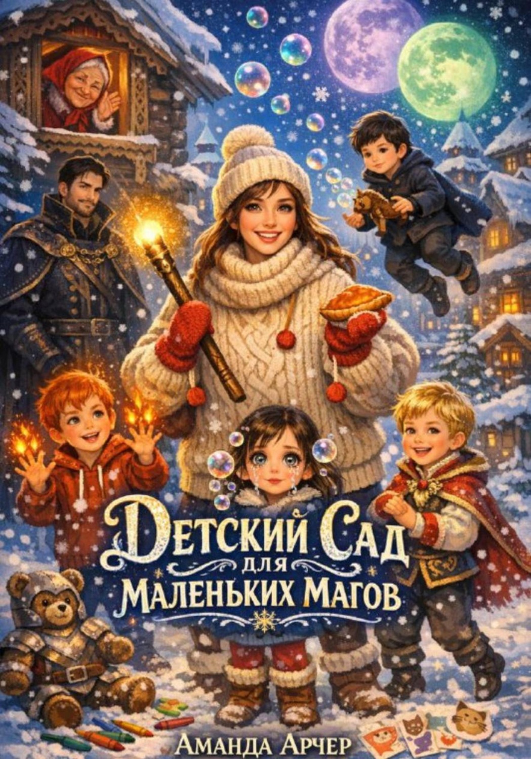Обложка книги «Детский сад для маленьких магов»
