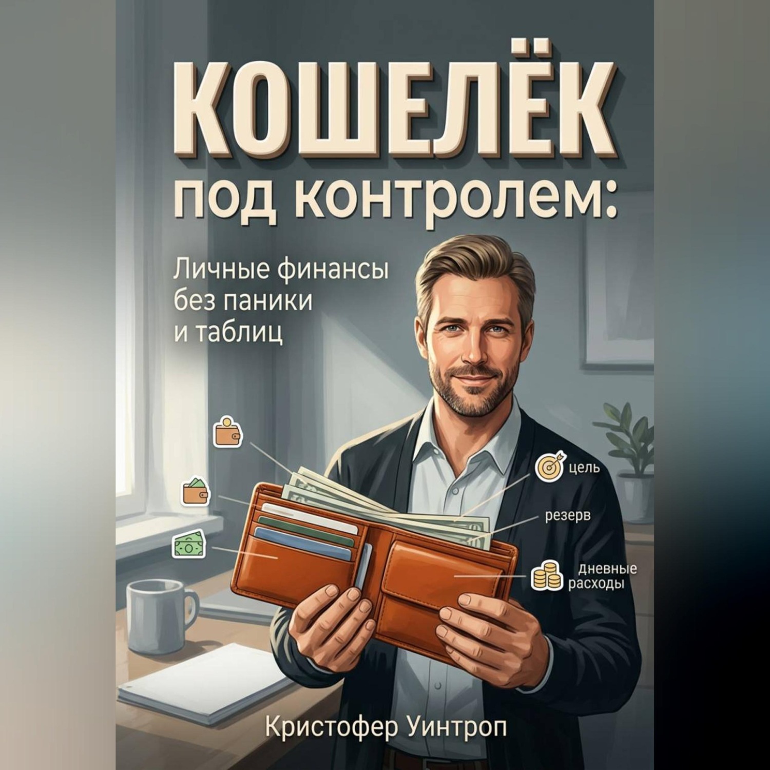 Обложка книги «Кошелёк под контролем: Личные финансы без паники и таблиц»