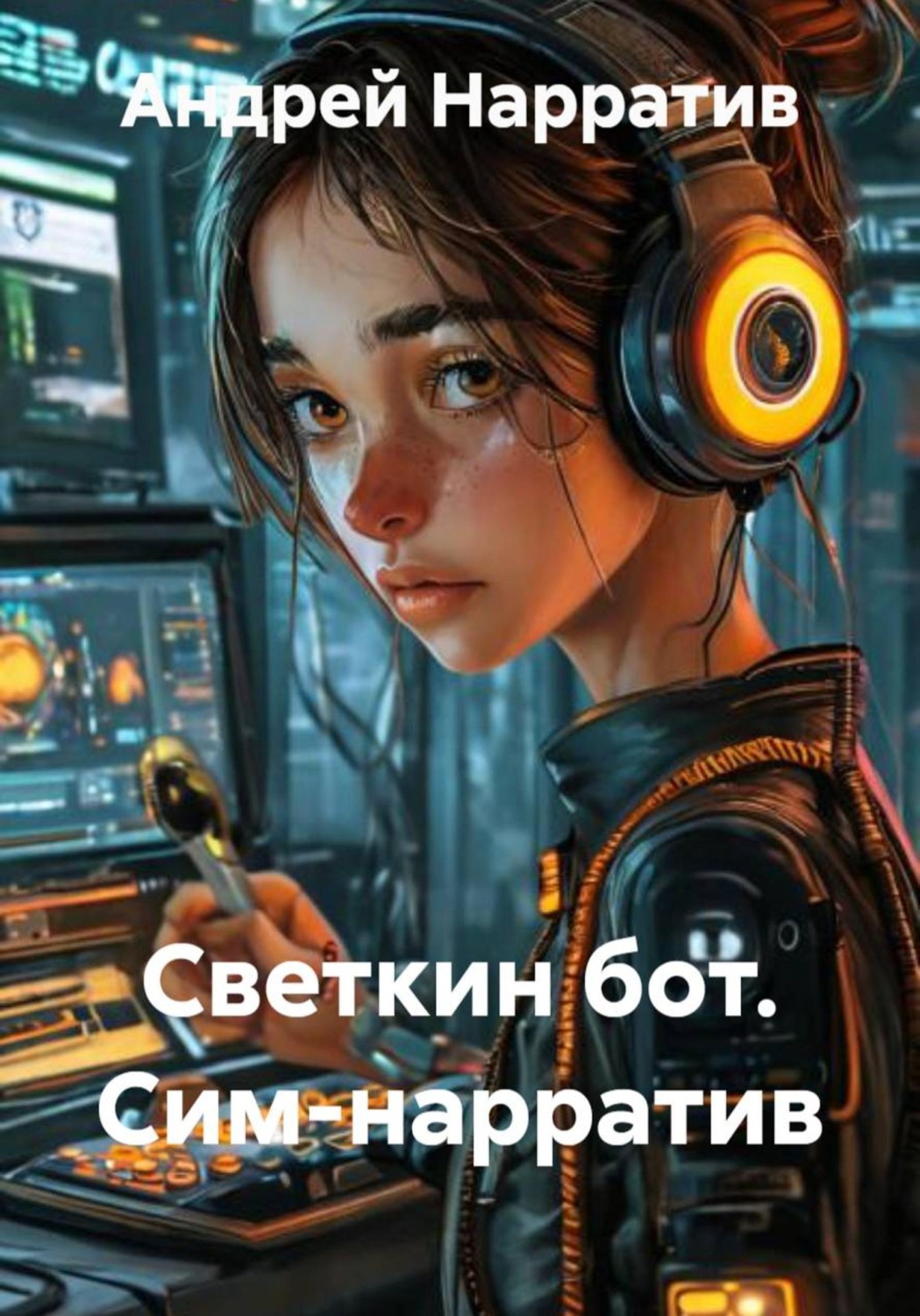 Обложка книги «Светкин бот. Сим-нарратив»