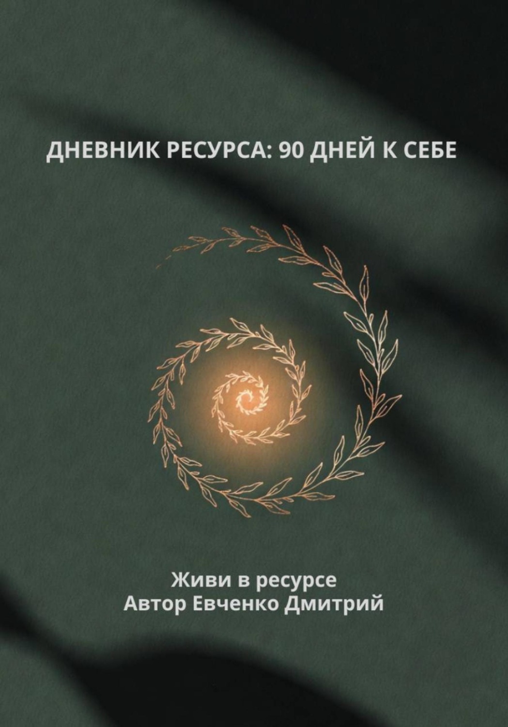 Обложка книги «Дневник ресурса: 90 дней к себе»
