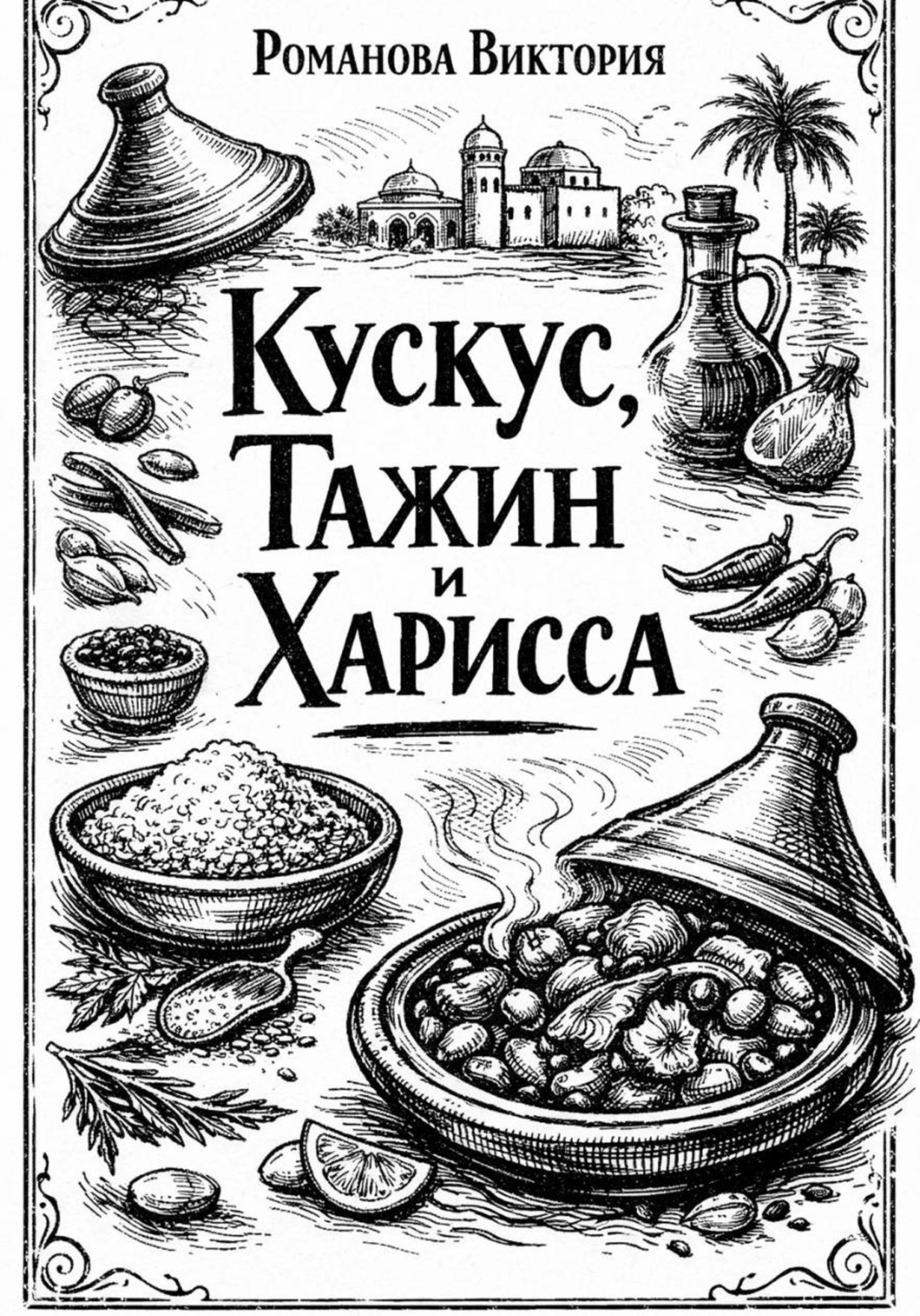 Обложка книги «Кускус, тажин и харисса»