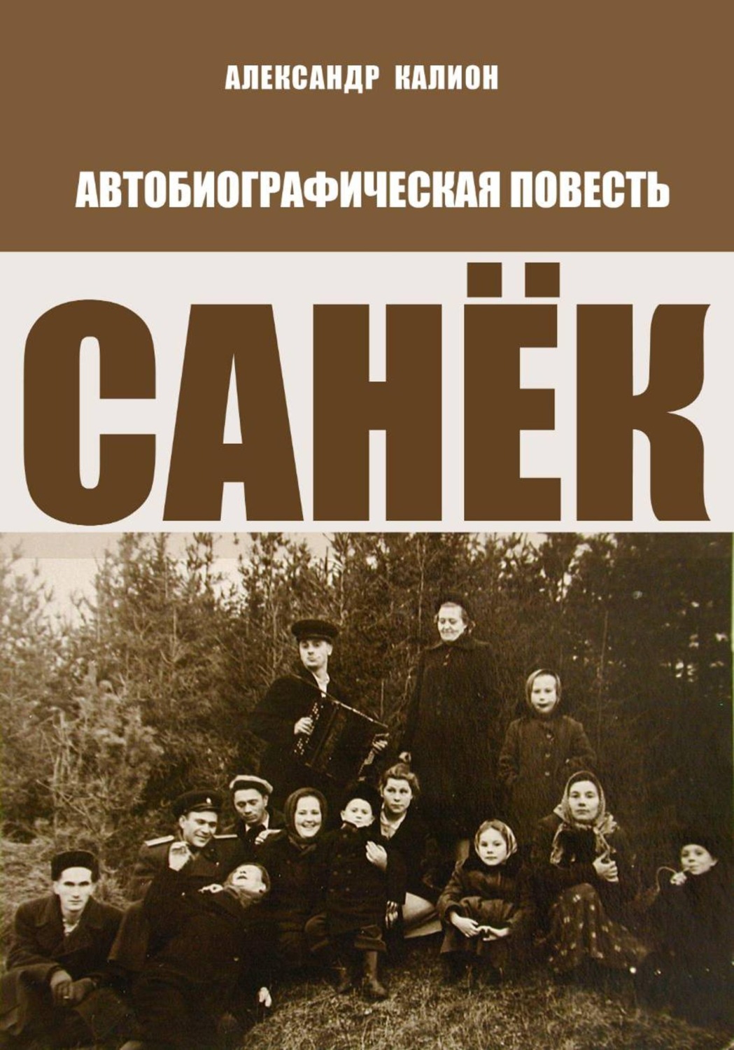 Обложка книги «Санёк»