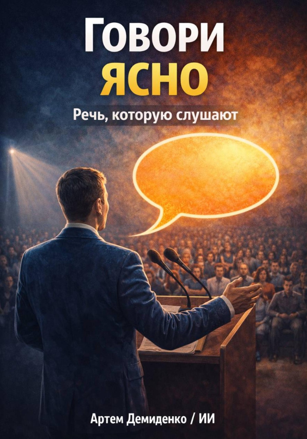 Обложка книги «Говори ясно: Речь, которую слушают»