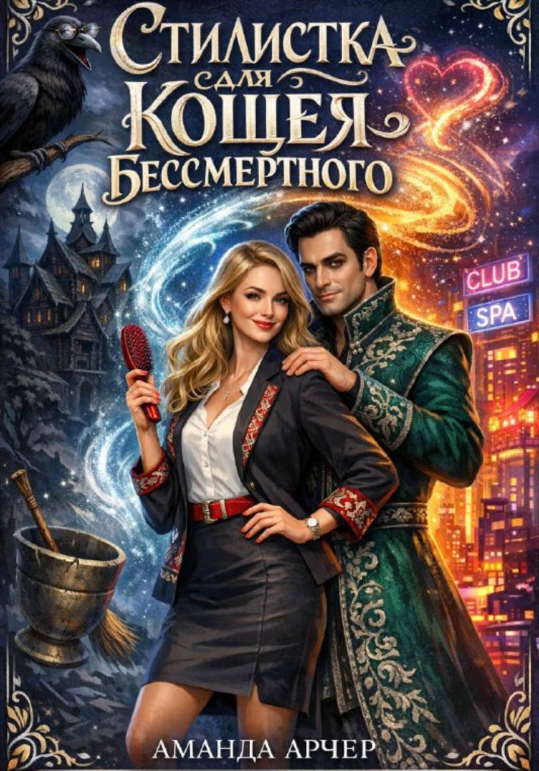 Обложка книги «Стилист для Кощея Бессмертного»