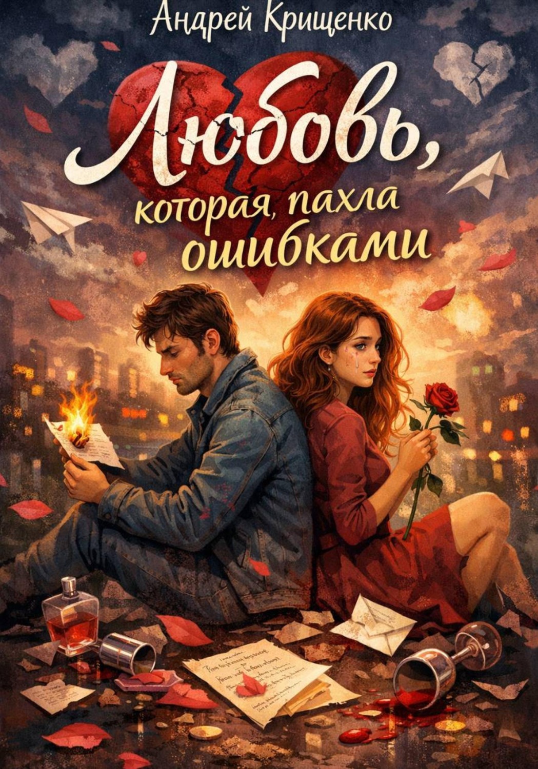 Обложка книги «Любовь, которая пахла ошибками»