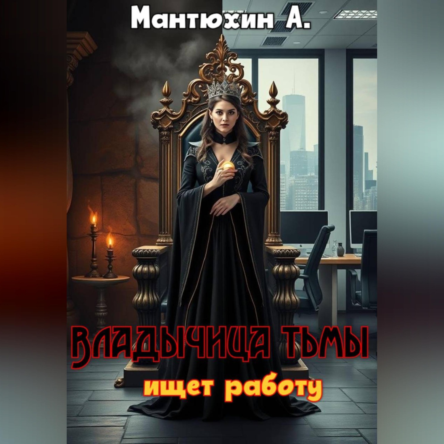 Обложка книги «Владычица тьмы ищет работу»