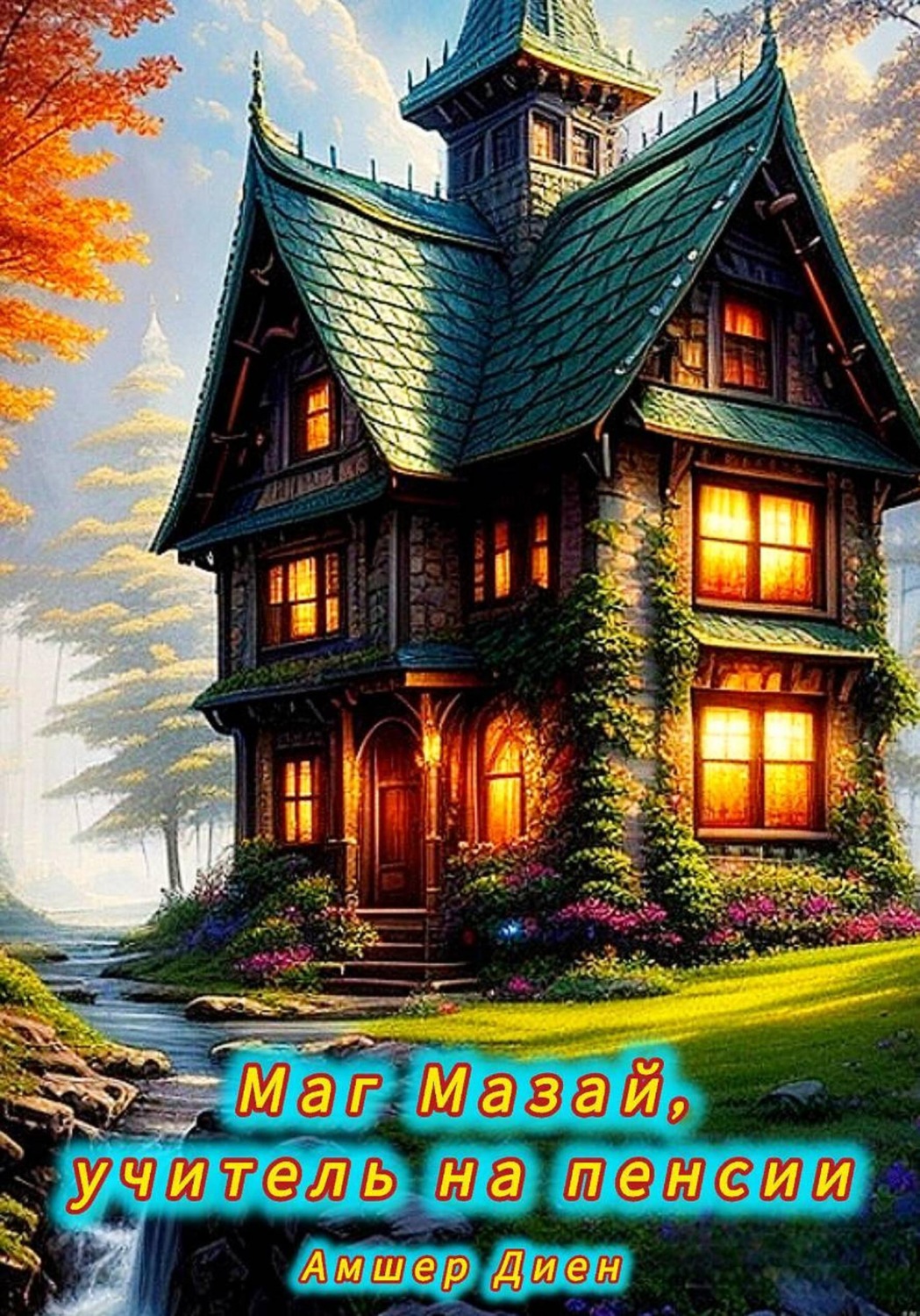 Обложка книги «Маг Мазай, учитель на пенсии»