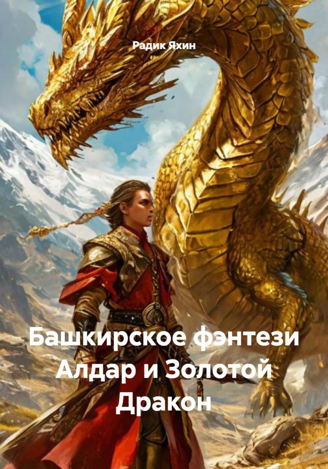 Обложка книги «Башкирское фэнтези Алдар и Золотой Дракон»