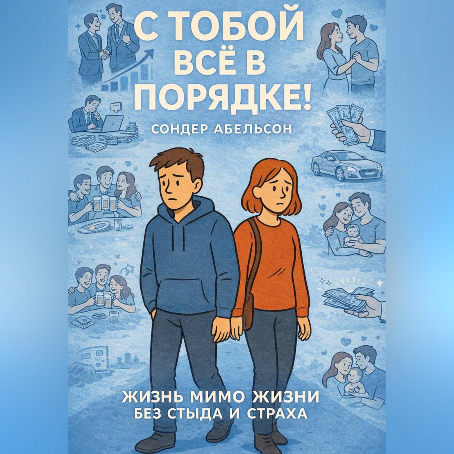 Обложка книги «С ТОБОЙ ВСЁ В ПОРЯДКЕ! Жизнь Мимо Жизни без Стыда и Страха»