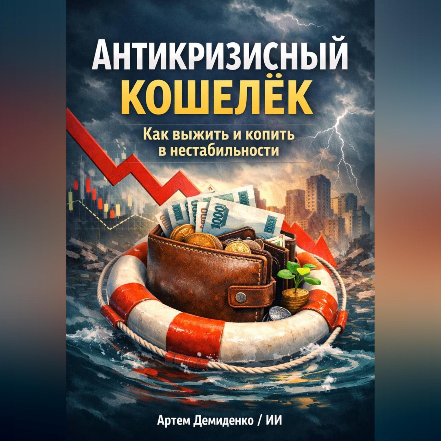 Обложка книги «Антикризисный кошелёк: Как выжить и копить в нестабильности»