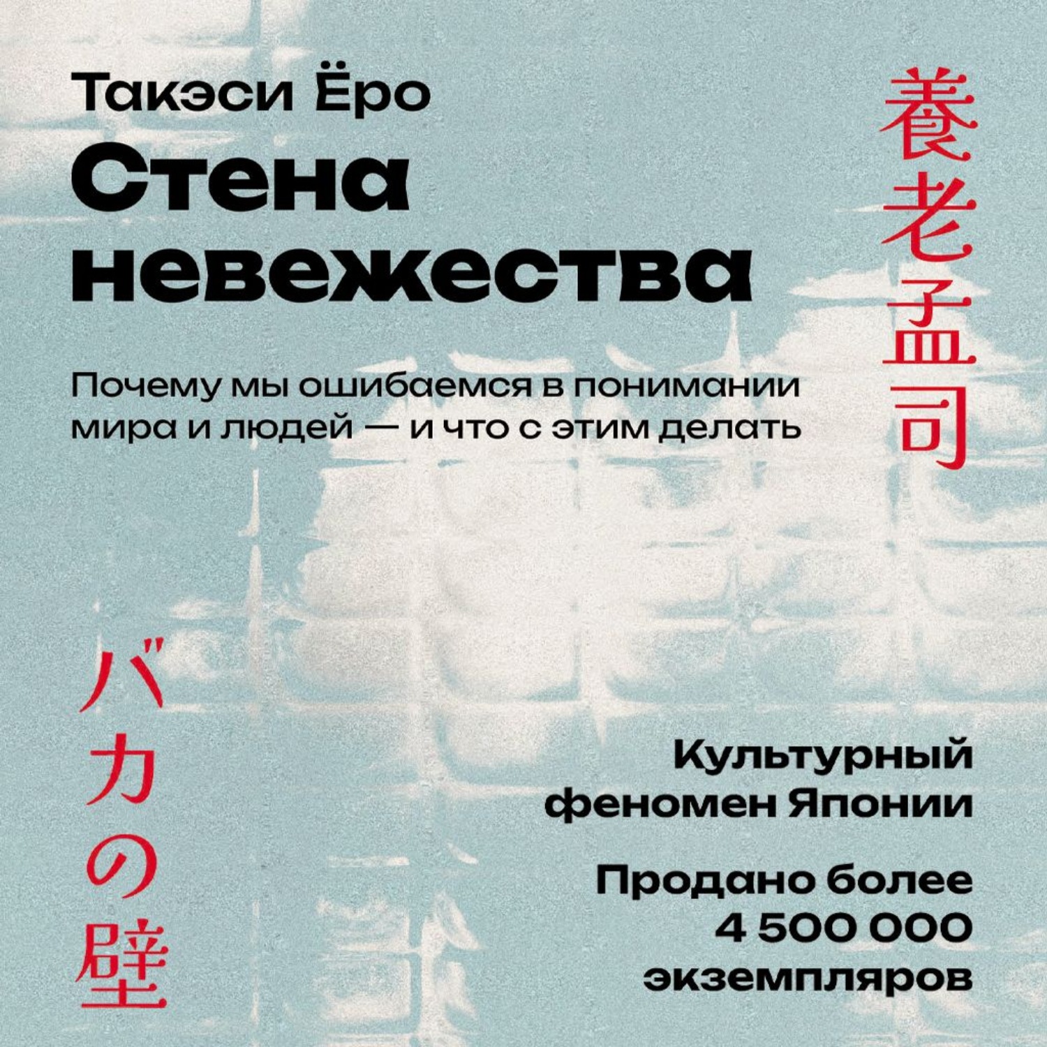 Обложка книги «Стена невежества: Почему мы ошибаемся в понимании мира и людей – и что с этим делать»