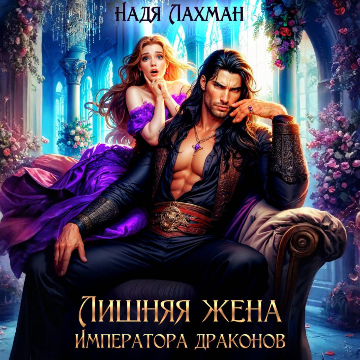 Обложка книги «Лишняя жена императора драконов»