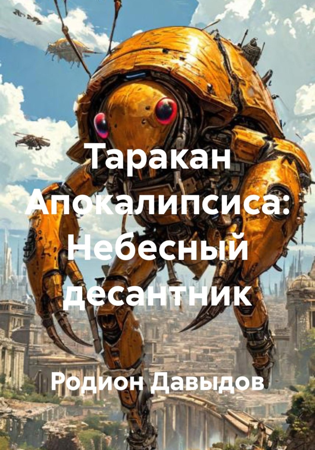 Обложка книги «Таракан Апокалипсиса: Небесный десантник»