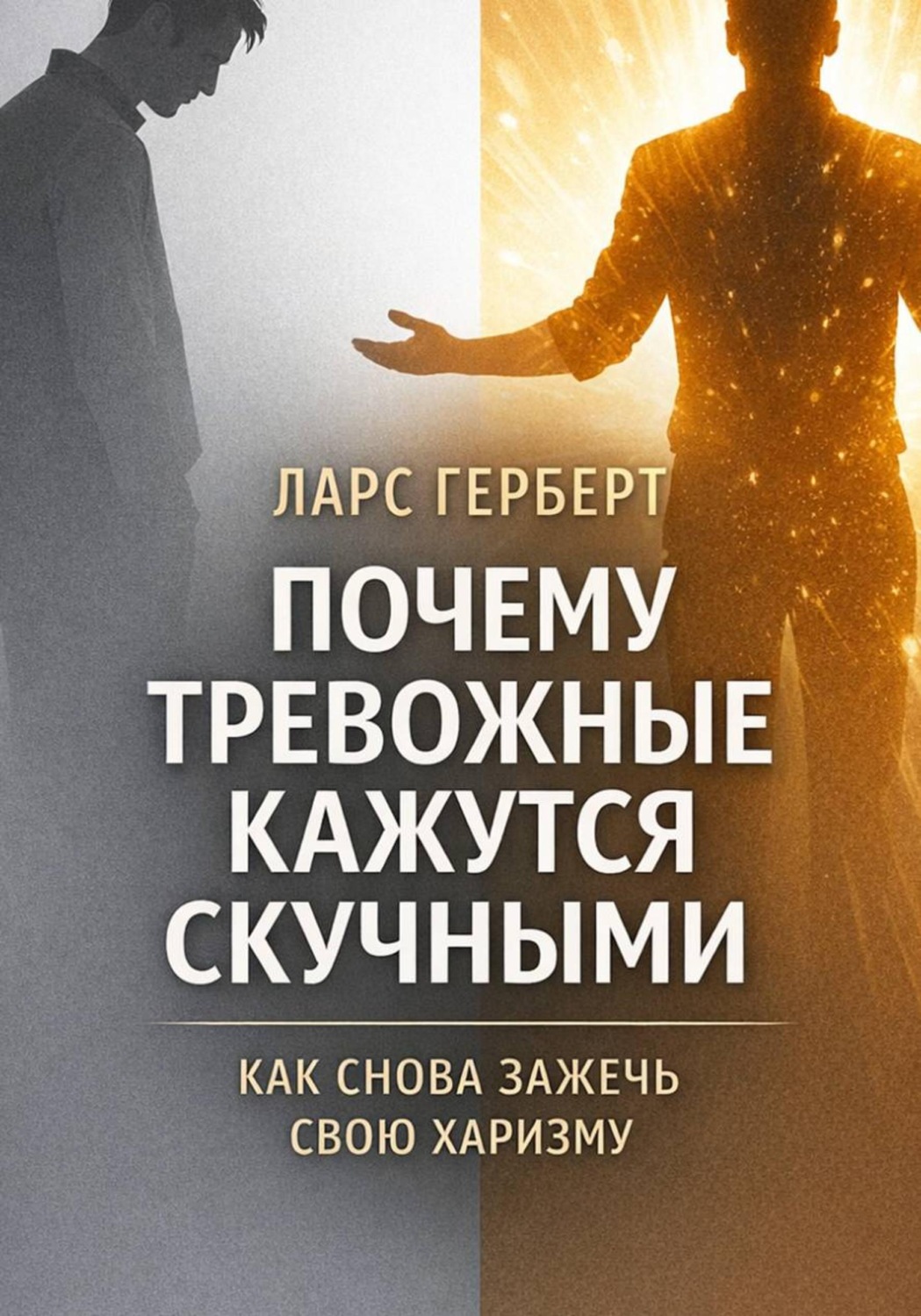 Обложка книги «Почему тревожные кажутся скучными. Как снова зажечь свою харизму»