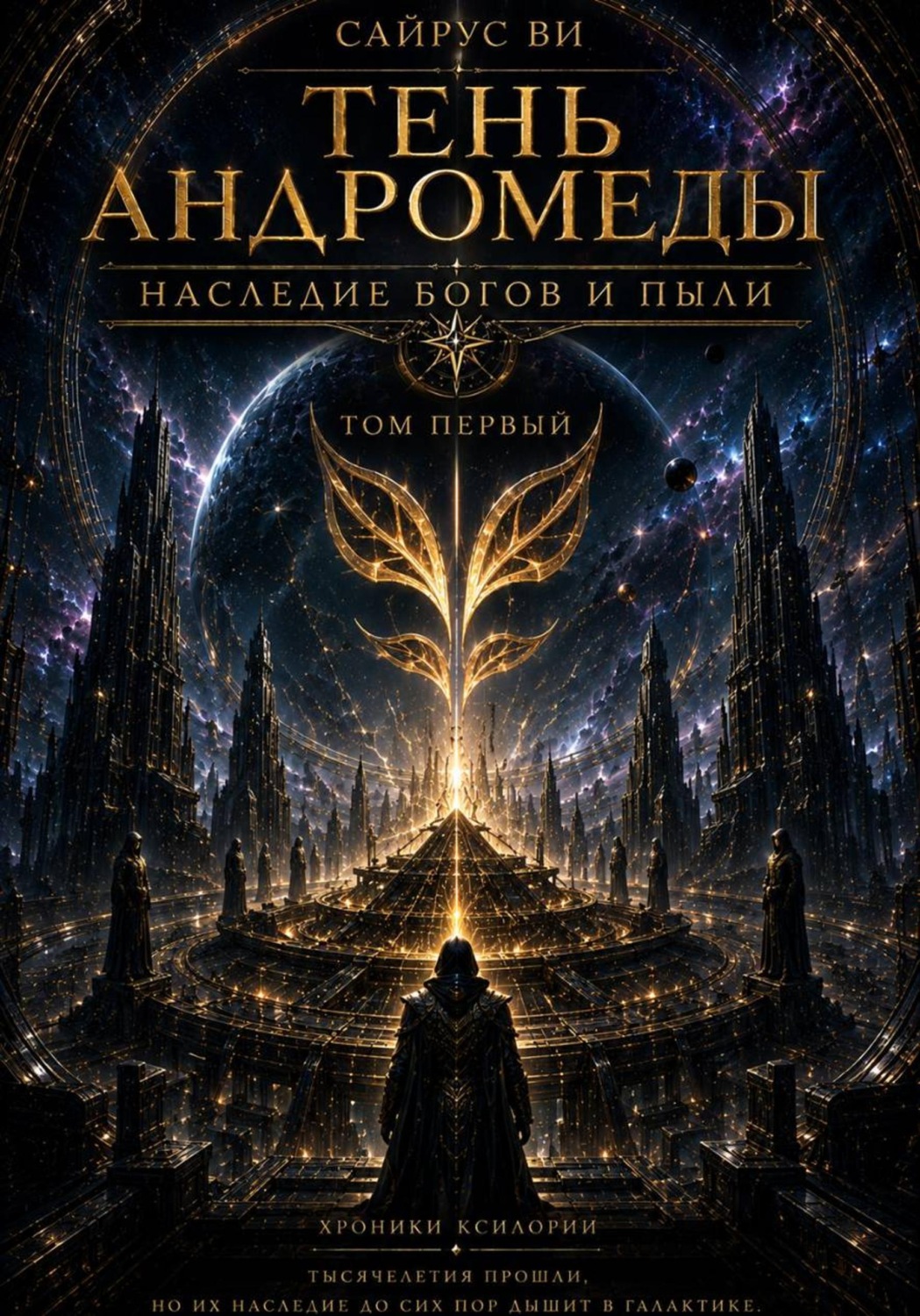Обложка книги «Тень Андромеды. Том 1. Наследие богов и пыли»