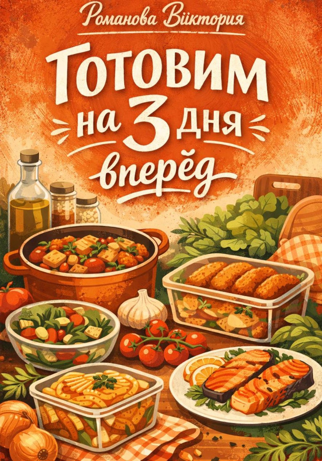 Обложка книги «Готовим на 3 дня вперёд»