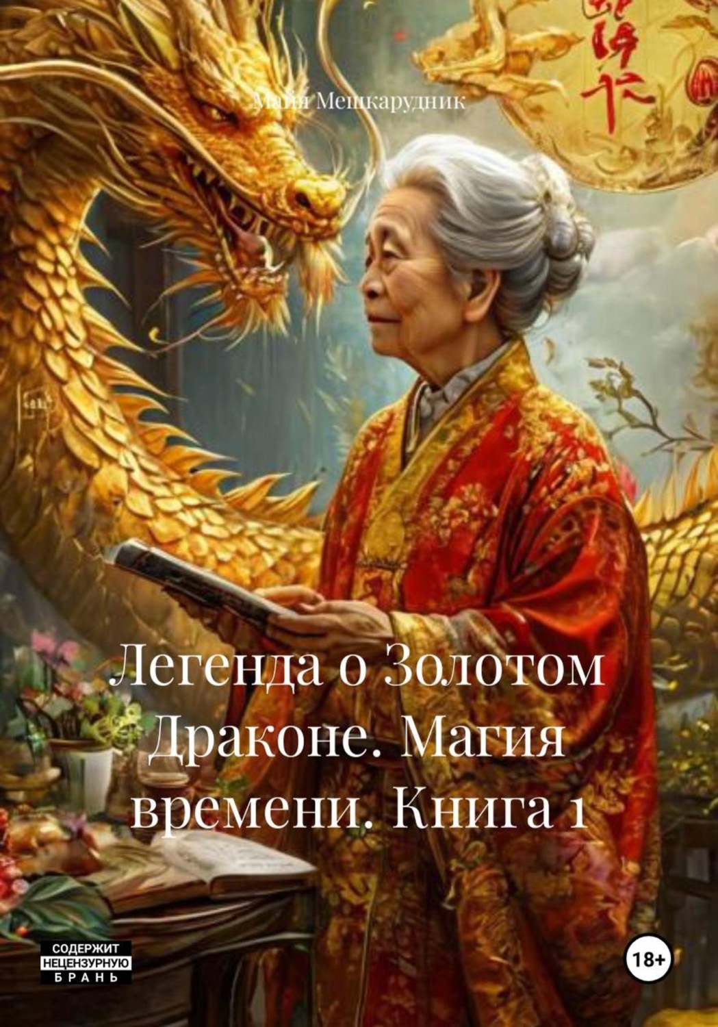 Обложка книги «Легенда о Золотом Драконе. Магия времени. Книга 1»