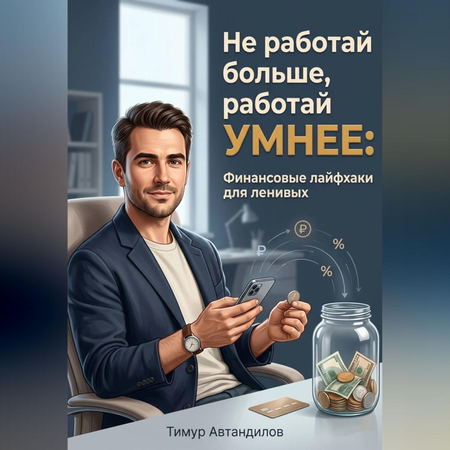 Обложка книги «Не работай больше, работай умнее: Финансовые лайфхаки для ленивых»
