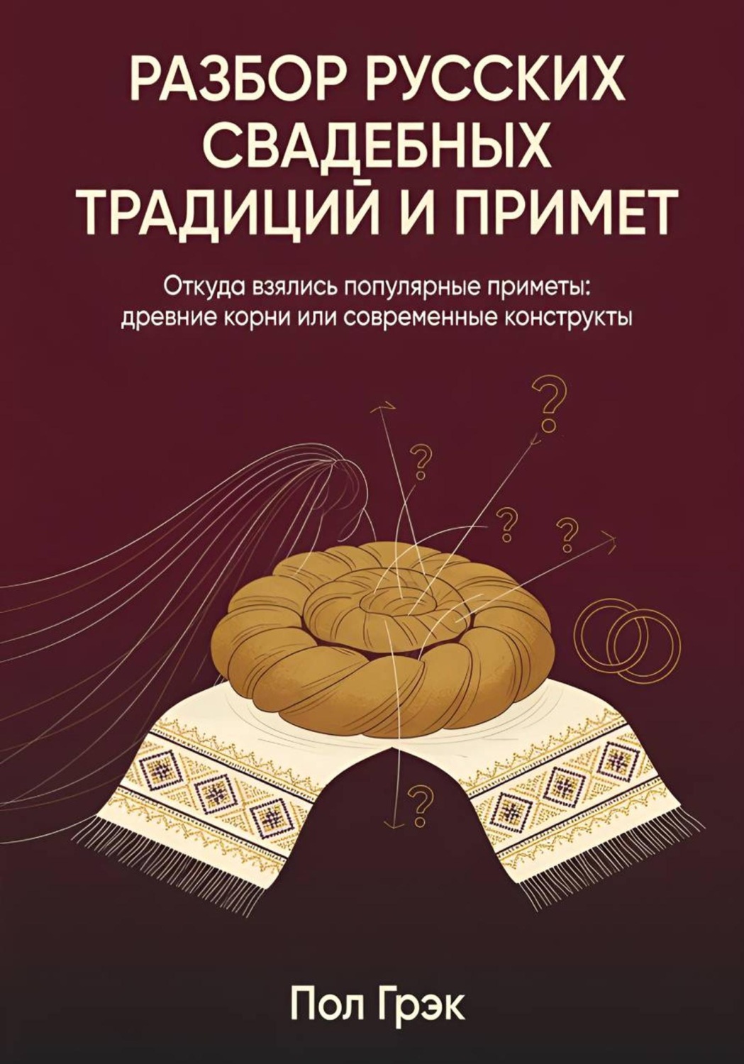 Обложка книги «Разбор русских свадебных традиций и примет»