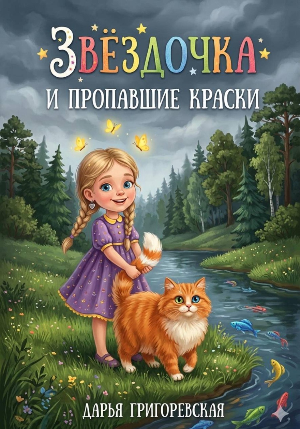 Обложка книги «Звёздочка и пропавшие краски»