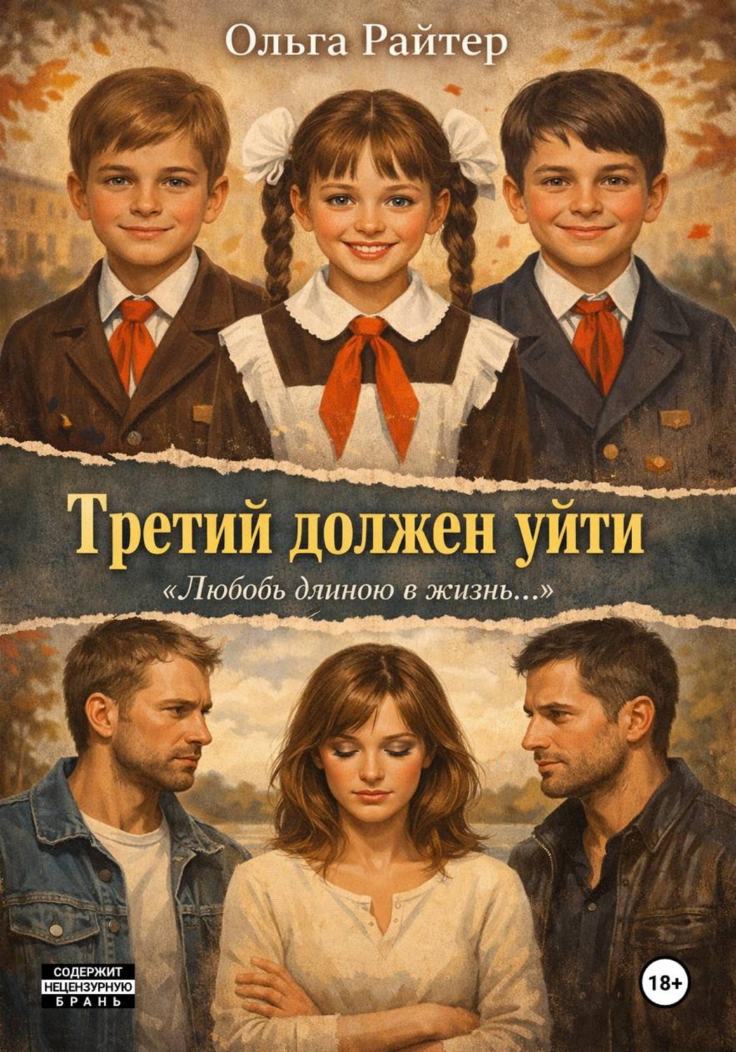 Обложка книги «Третий должен уйти»