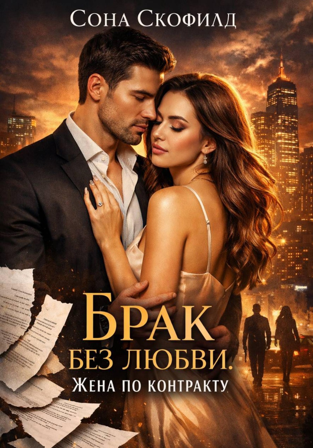 Обложка книги «Брак без любви. Жена по контракту»