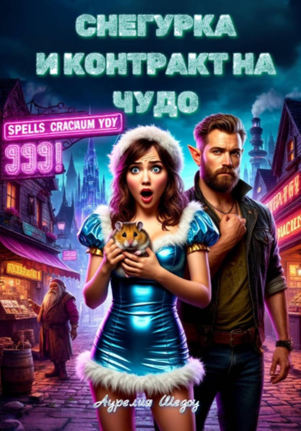 Обложка книги «Снегурка и контракт на чудо»