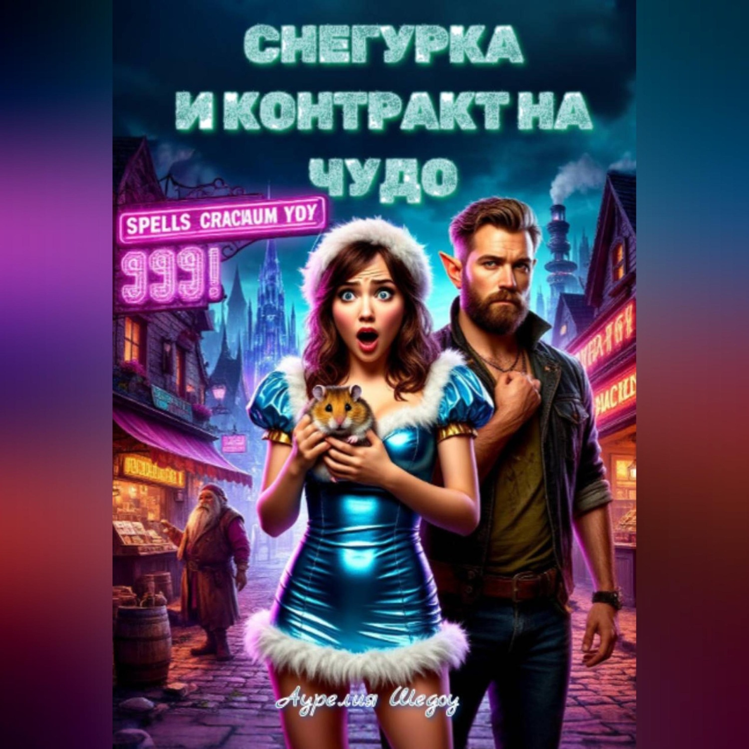 Обложка книги «Снегурка и контракт на чудо»