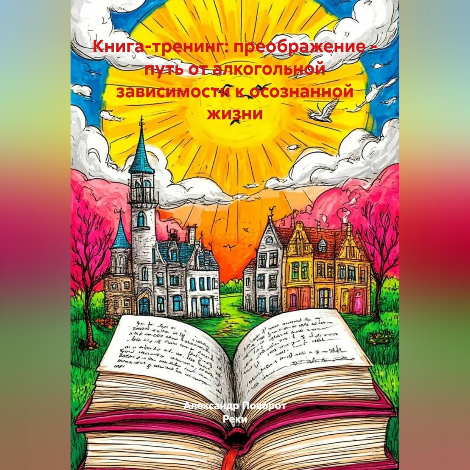 Обложка книги «Книга - тренинг: преображение: путь от алкогольной зависимости к осознанной жизни.»