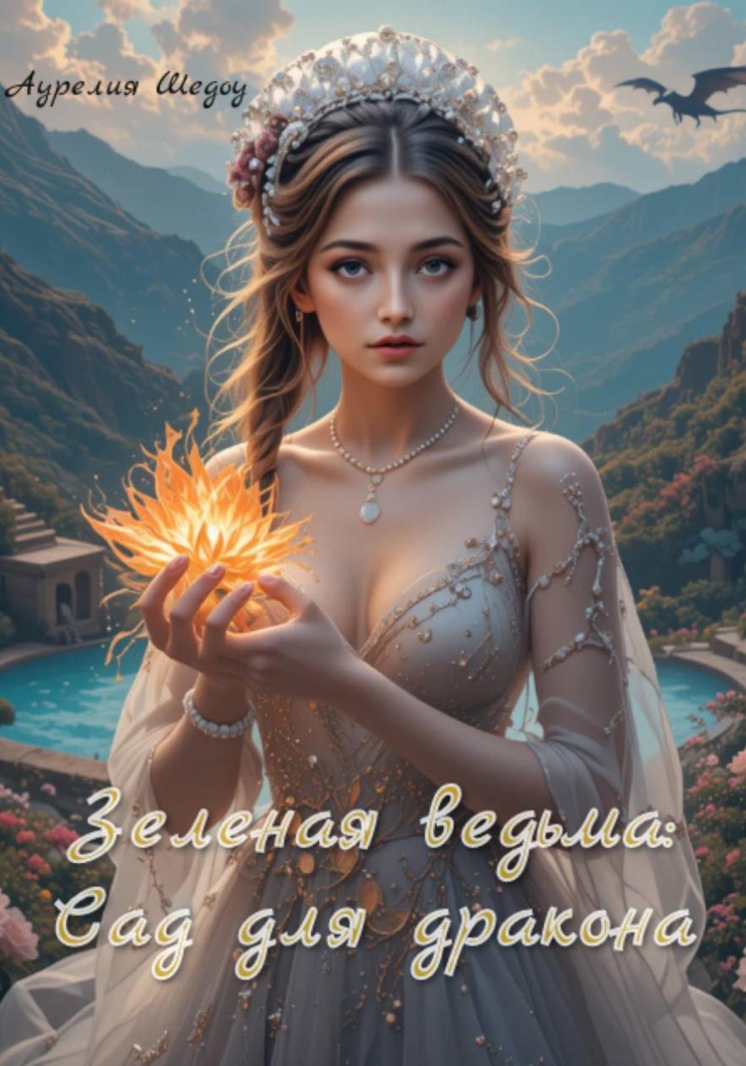 Обложка книги «Зеленая ведьма: Сад для дракона»