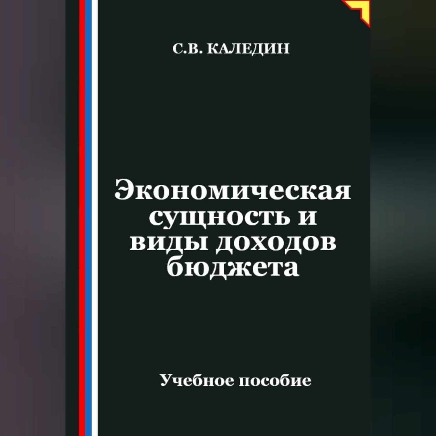 Обложка книги «Экономическая сущность и виды доходов бюджета»