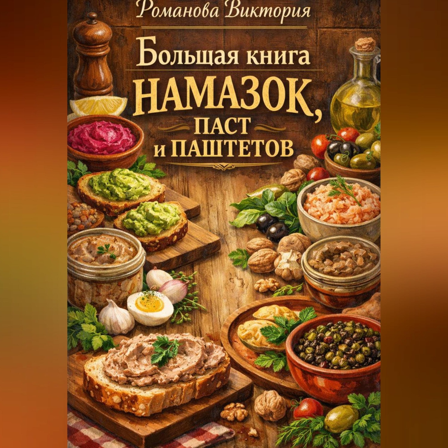 Обложка книги «Большая книга намазок, паст и паштетов»