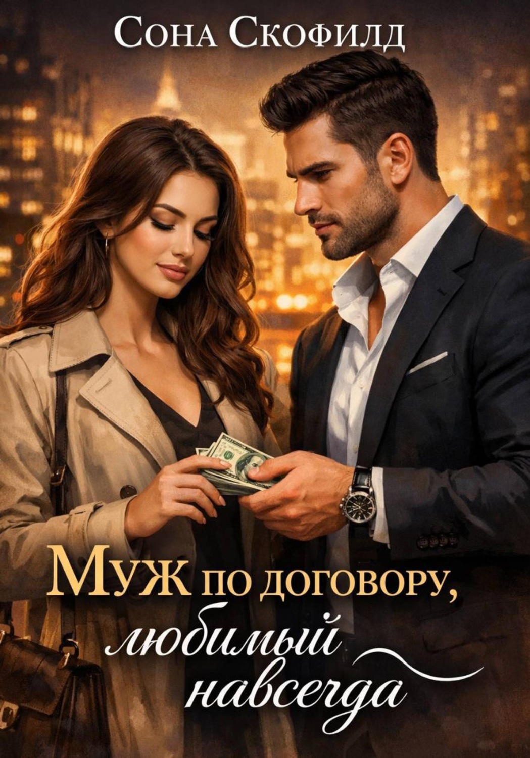 Обложка книги «Муж по договору, любимый навсегда»